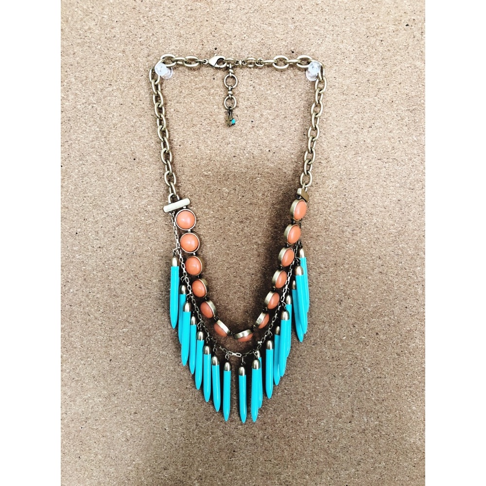 Lucky Brand layered turquoise necklace